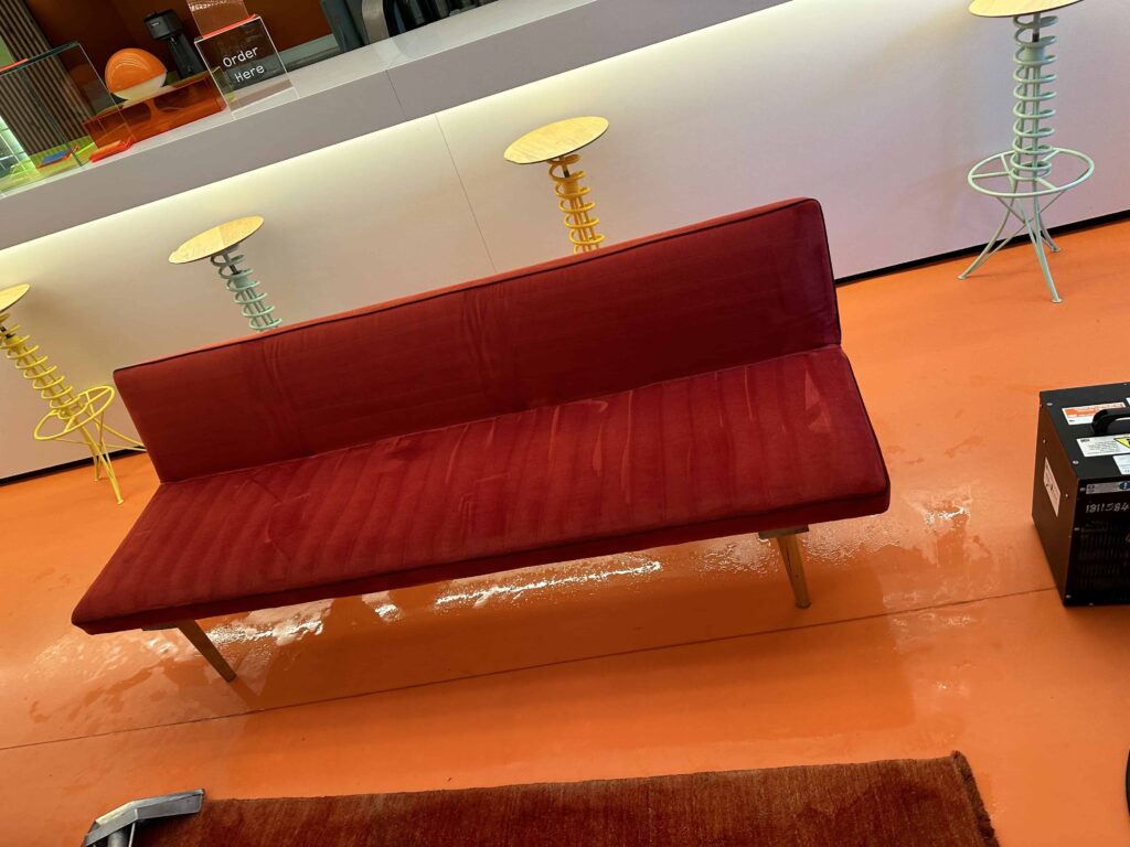 sofa cleaning before after london