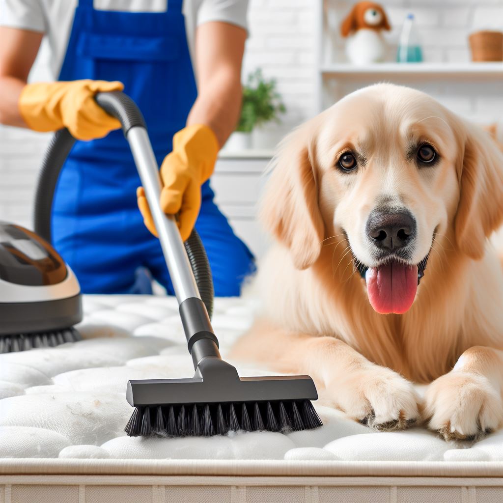 mattress cleaners london - deep mattress-cleaning dog stains and odors