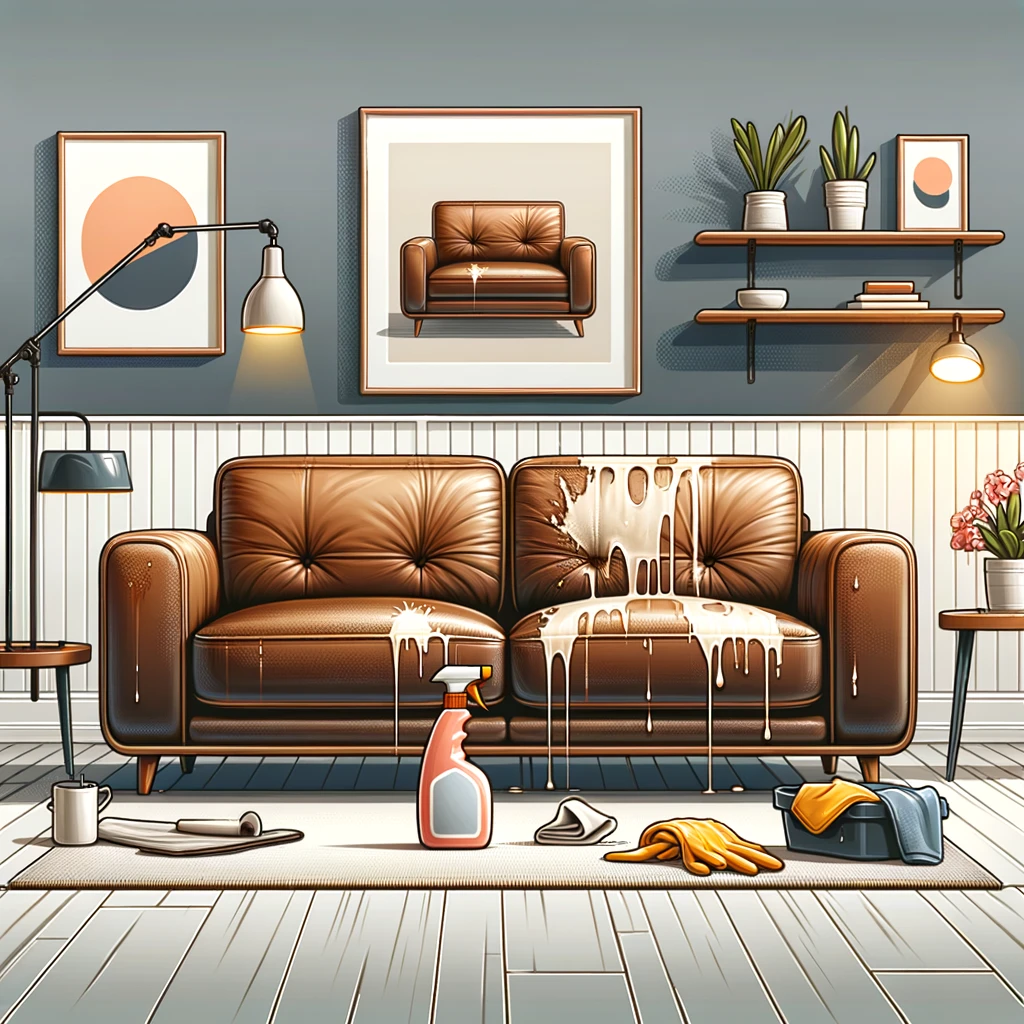 Risks of DIY Leather Sofa Cleaning
