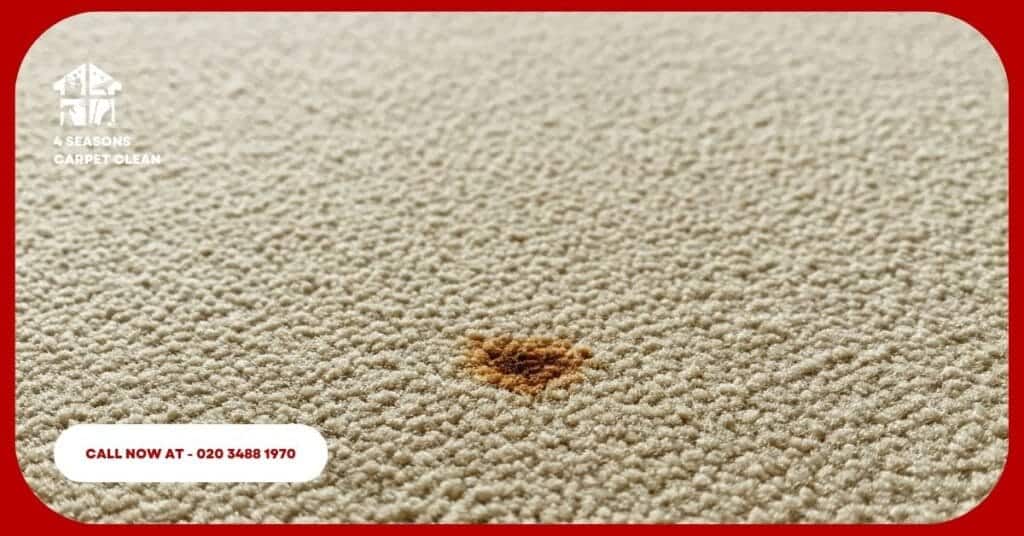 remove Rust stain from Carpet