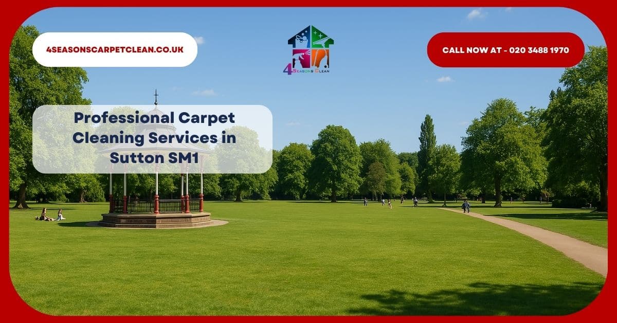 Professional Carpet Cleaning Services in Sutton SM1