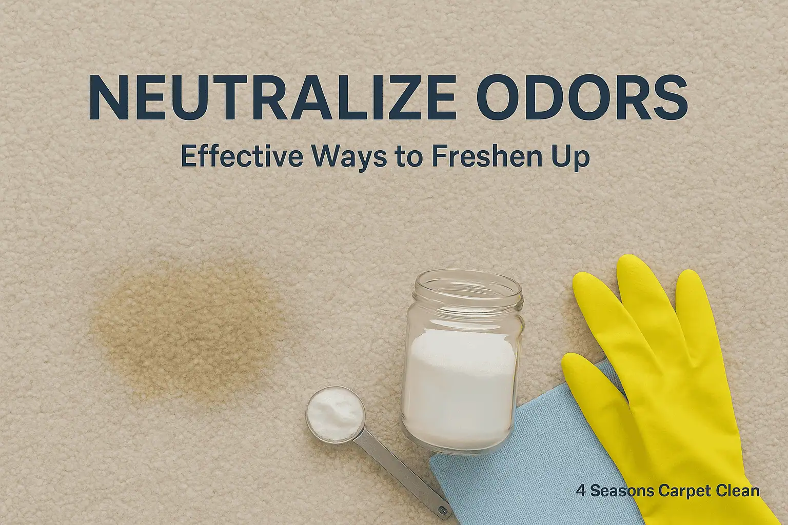 neutralize odors with carpet cleaning